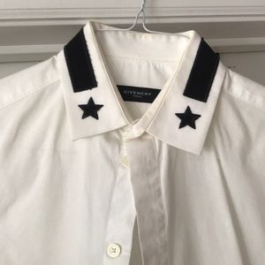 givenchy star button up